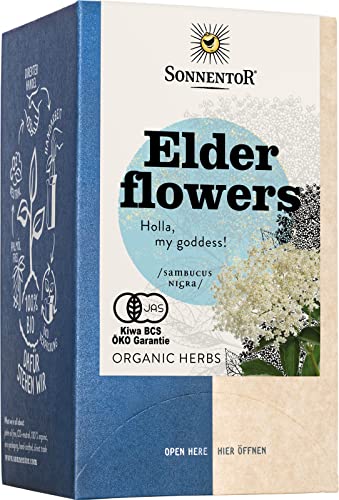 Sonnentor Flores de saúco en bolsa (27 g) - Bio