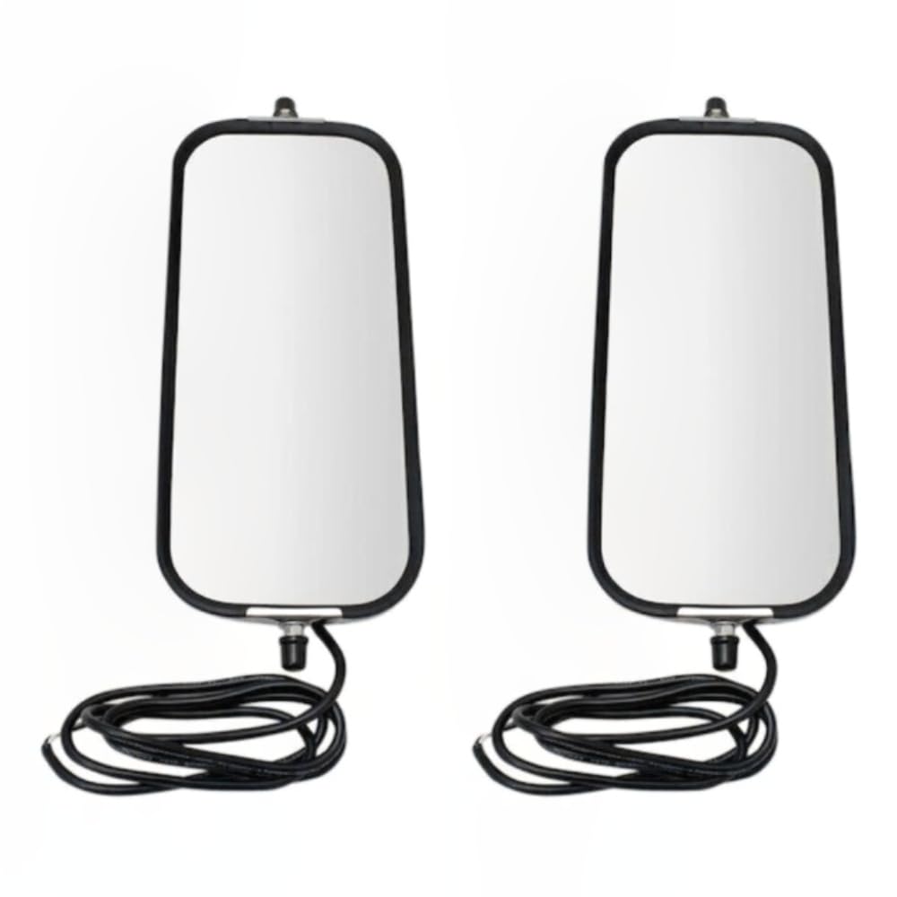 HDOZTOJI 2pcs Left & Right Side Exterior Door Rear View Mirror for Peterbilt 379 Base 86-07 2pcs 26269VX