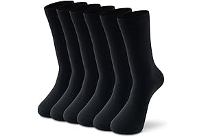 Women's Thin Merino Wool Crew Socks: Warmth and Comfort All Day Long