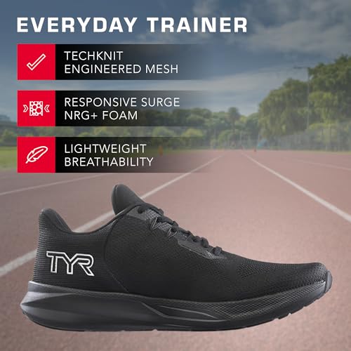 Image of TYR Techknit RNR-1 Unisex Running Shoes - Running, Training, Walking Sneakers with Engineered Mesh and Foam Cushioning for All Day Comfort and Support