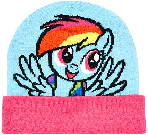Hasbro My Little Pony Girls Winter Hat and 2 Pair Gloves or Mittens (Toddler/Little Girls)3
