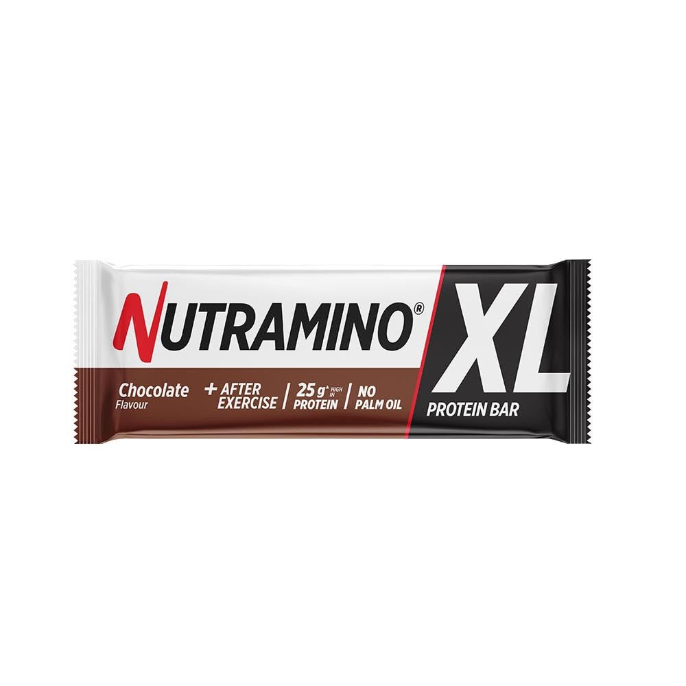 Nutramino - Barrita De Proteínas Nutra Xl (16x74g) - Barritas Proteicas - 16 barritas de proteínas XL - Chocolate