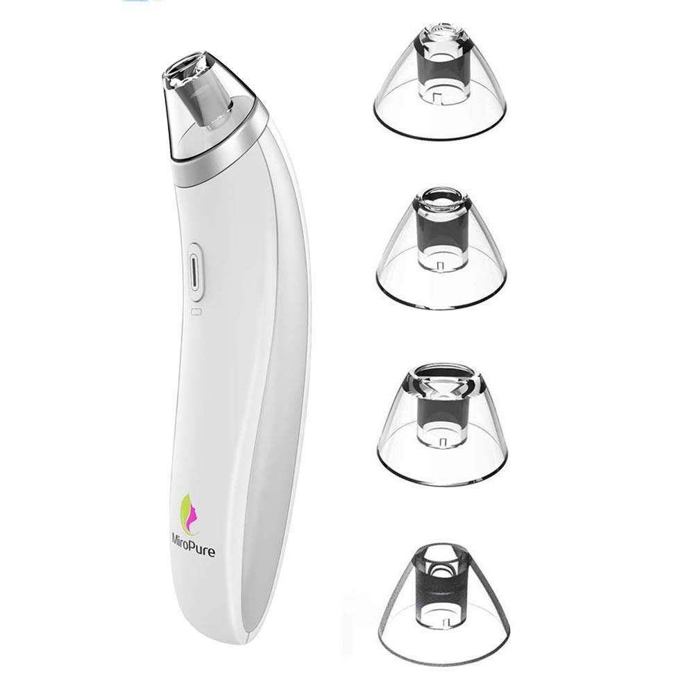 Blackhead Remover Vacuum, Powerful Electric Pore Vacuum Suction Exfoliating Microdermabrasion Machine Extractor Clean Tool