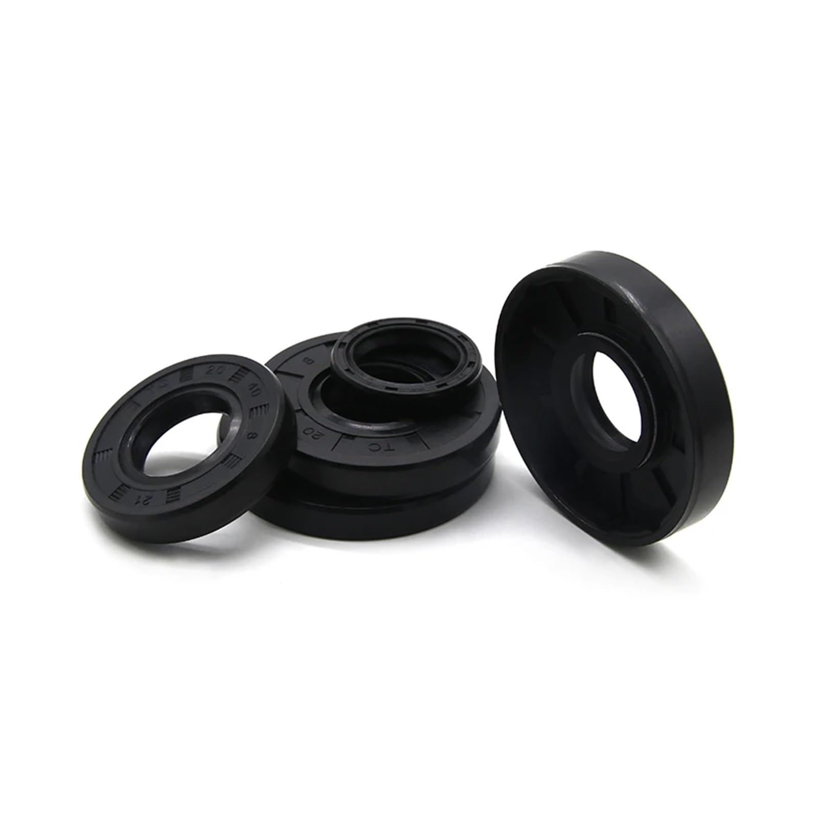 Juntas de Aceite para Ejes, Sello de Aceite ID de 20mm, Caucho de nitrilo de Doble Labio TC-20, 20x(27-52) x(5-12) mm, Paquete de 2 o 5(5pcs,20x50x10mm)