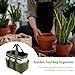 VMBQRTI Garden Tool Holder Bag With 8 Pockets, Elastic Straps, And Sturdy Handles, Heavy-Duty Oxford Organizer Keeps Gardening Tools Neat And Accessible, Ideal for Men And Women (1 PC)