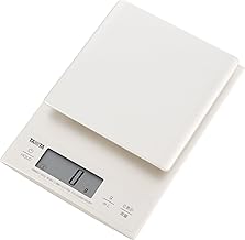 Tanita Digital Cooking Scale KJ-304 Kitchen Scale, 0.04 oz (0.1 g), 6.6 lbs (3 kg) mL HOLD Frima Milk Can Be Removed