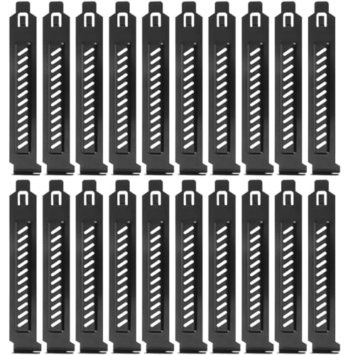 Hemobllo PCI Slot Cover - 20 Pcs Stainless Steel PCI Slot Blanking Plate Vented PCI Blank Cover Bracket Accessory Slot Covers for Computer Cases