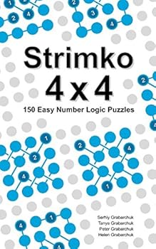 Paperback Strimko 4x4: 150 Easy Number Logic Puzzles Book