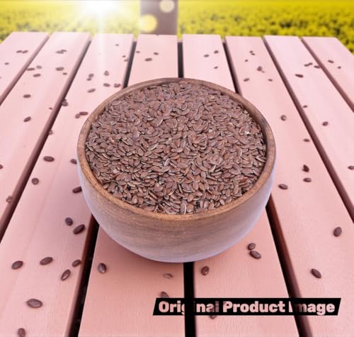 Image of Crispique Premium Raw Flax Seeds 1 Kg | Natural & Healthy | Rich in Omega-3 | Fiber & Antioxidants | Superfood Seeds