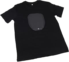 Eujgoov LED T-Shirt with Programmable Graphics, 2074 LED Lights, BT Control for Dance Parties and Decorations (XXL)