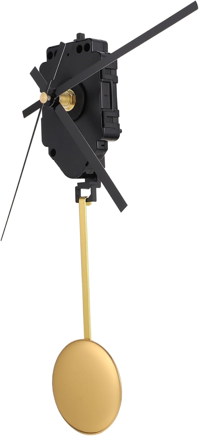 Hemoton 3sets Pendulum Clock Movement Replacement Mechanism Pendulum and Clock Hands for Home Decor