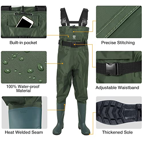 TIDEWE Chest Waders (with Boots) product image