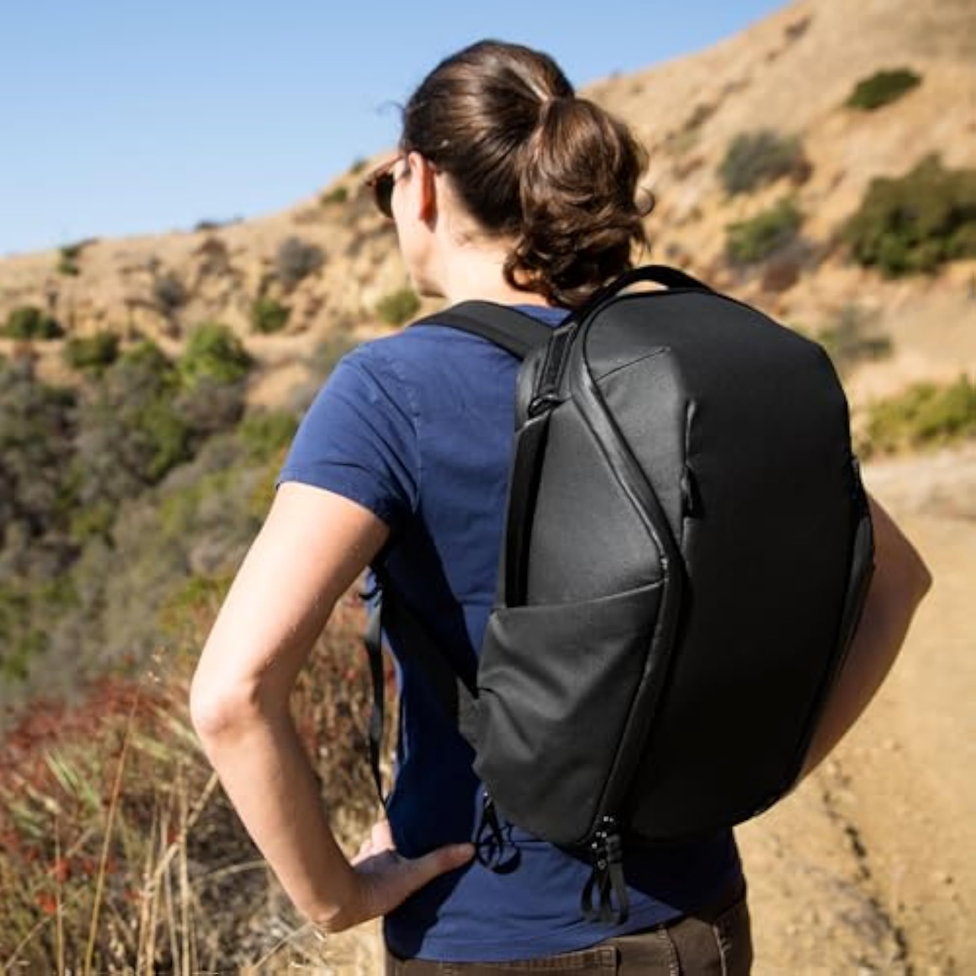 Everyday Backpack Zip, Black, 15L