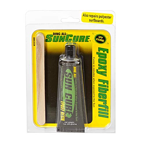 Ding ALL Repair Kit Sun Cure Epoxy Fiberfill 1oz