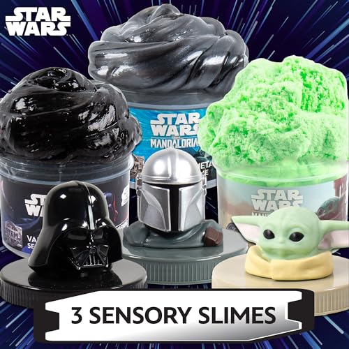 STAR WARS™ The Mandalorian Grogu Green Slime, 8oz Star Wars Slime & Merch, Pre-Made Slime, Party Favors for Kids, Perfect for Goodie Bags, Desk Toys by STAR WARS - Image 2
