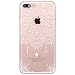 Produktbild kompatibel mit iPhone 6S Plus Hülle,iPhone 6 Plus Hülle,iPhone 6 Plus 6S Plus Crystal Clear Silikon Hülle TPU Case Schutzhülle Case Durchsichtig,Henna Mandala Blumen Muster TPU Handyhülle,Mandala#4