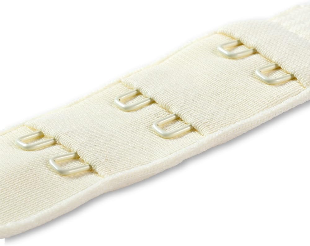 Prym Bra Extender Hooks, One Size, Champagne