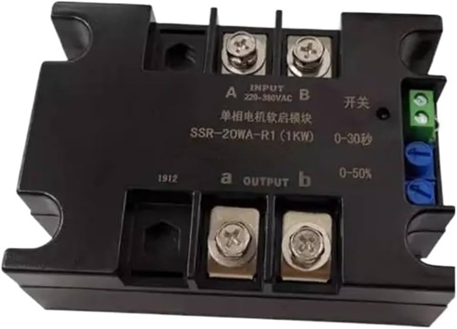 Amazon.com: FPBIGCHA Single Phase Motor Soft Starter Two-Phase