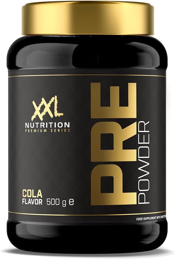 XXL Nutrition - Pre Powder - Pre workout Pre Workout Booster - 30 Portionen - Cola