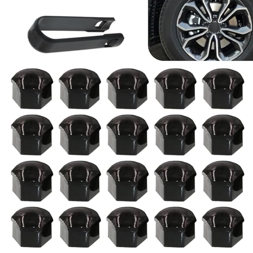 getfay Pack-21 Car Tire Screw Cap, 0.82