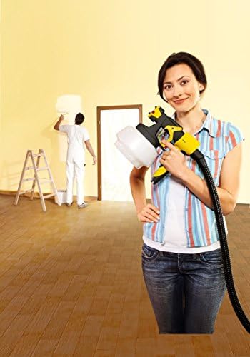 WAGNER Universal Sprayer W 690 FLEXiO - Electric Paint Sprayer for dispersion/latex paints, varnishes & glazes - interior and exterior usage, 15m²-6 min, 1800 ml/800 ml capacity, 630 W, 3.5 m hose