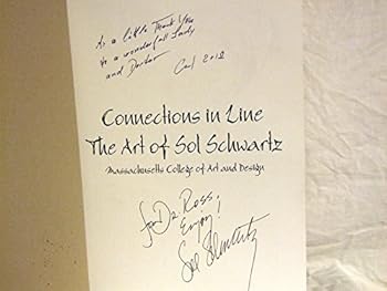 Paperback Connections in Line: The Art of Sol Schwartz Book