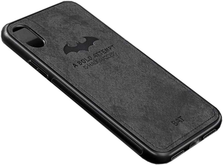 Draxlgon Bate 3D Funda Protectora de Tela de Tela de Silicona para Xiaomi Mi6 Mi 6 MCE16 Negro