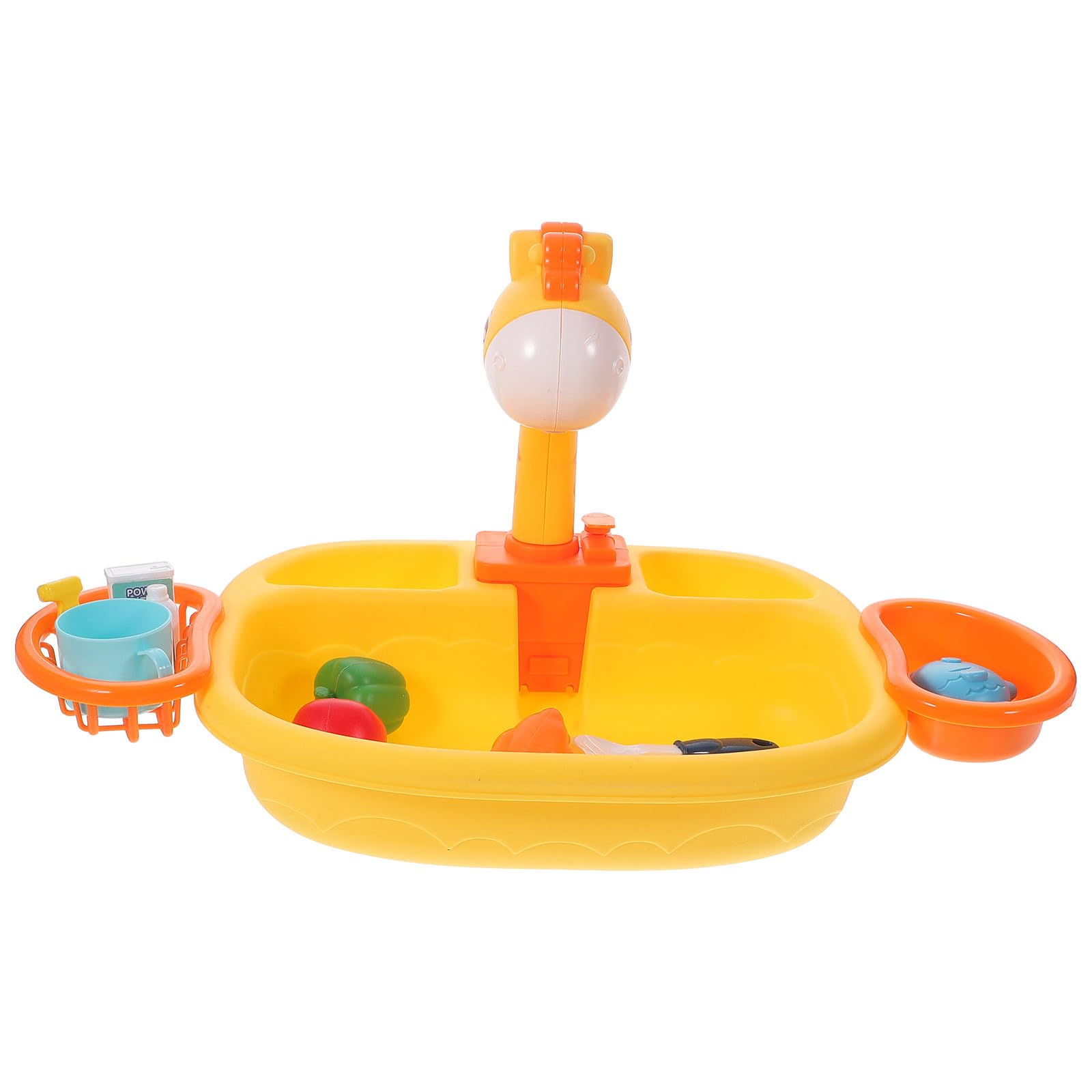 LALAFINA Vasca da Bagno per Uccelli Doccia Integrata Arancia in Plastico Multifunzionale per Gabbia, per Gioco la Pulizia degli Uccelli Domestici
