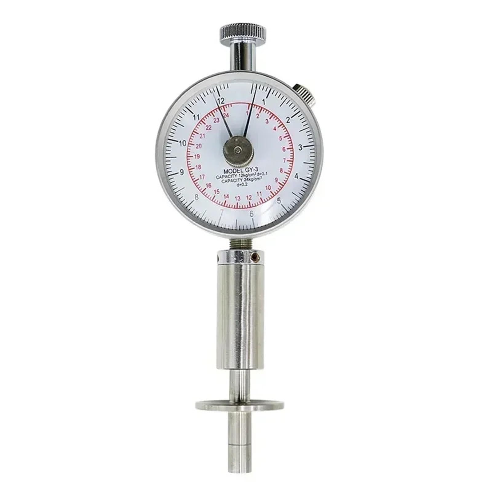 Fruchthärteprüfgerät Durometer Tragbares Härteprüfgerät Hochpräzises Fruchthärteprüfgerät Stahlsklerometer zur Kalibrierung(GY-1)