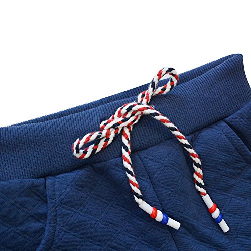 KISBINI Boy's Air Cotton Active Long Pants Sport Sweatpant for Children3