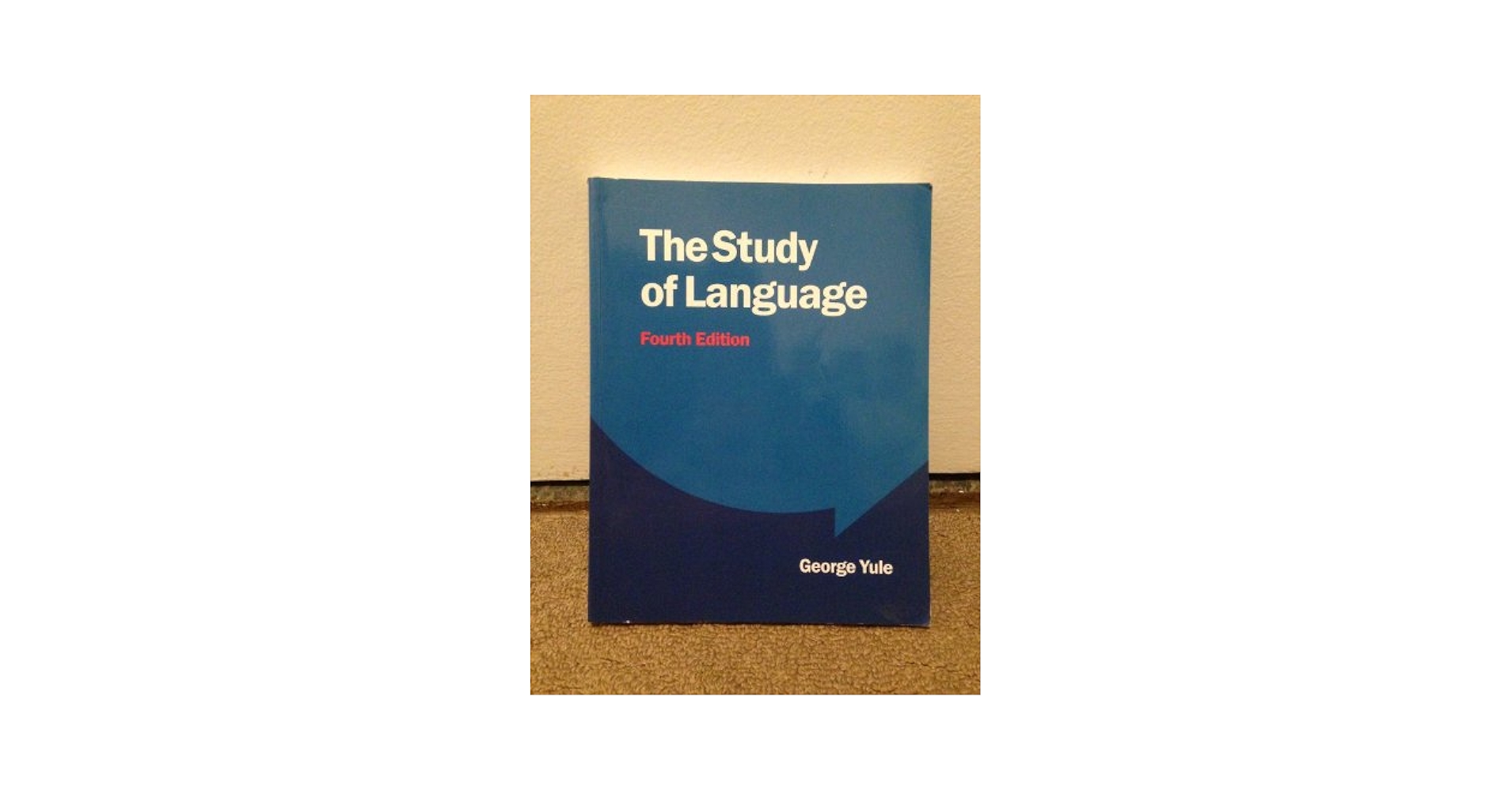 Amazon.com: The Study of Language: 9780521749220: Yule