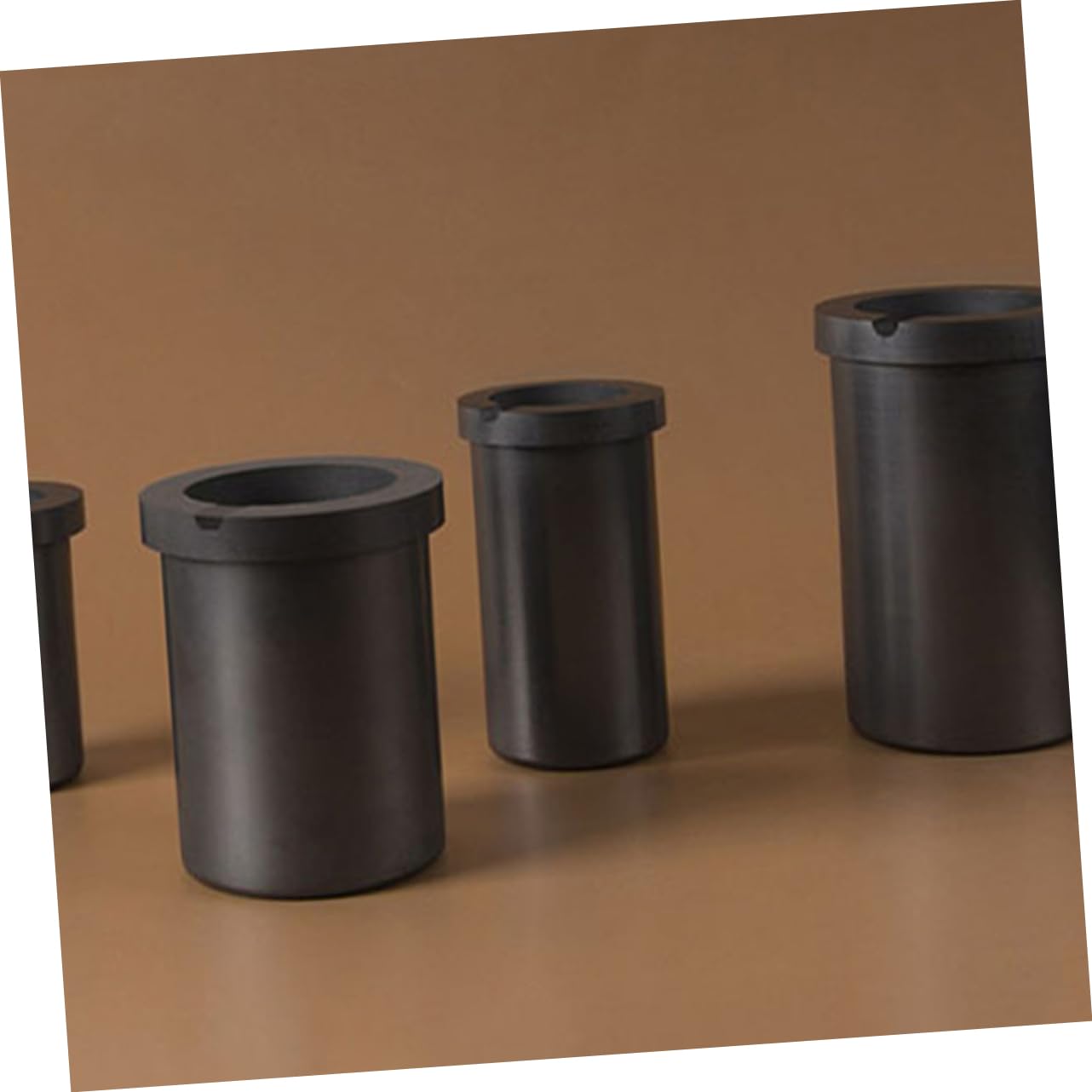ULDIGI 2 Pc Graphite Crucible Set Casting Molds for Melting Melting Crucible High Conductivity
