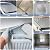 Reflective Insulation Roll 24in x 10Ft (3mm) Foam Core Radiant Barrier Double Reflective Aluminum Foil Wrap Insulation Sheet Thermal Shield for Winter RV Window Thermal Cold Insulation Summer Heat