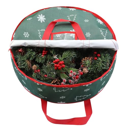 TaoQ C 75 cm Weihnachtskranz Aufbewahrungstasche, Kranz...