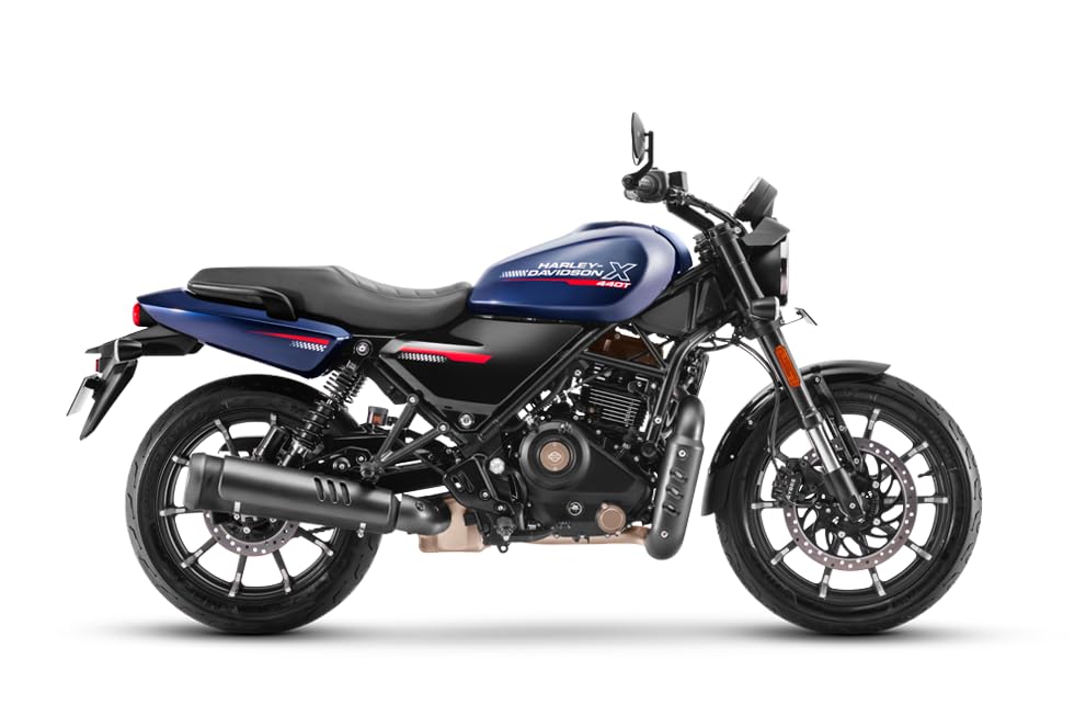 Image of Harley-Davidson X440 T Motorcycle 440 CC Pearl Blue booking for Ex-Showroom | 5 Years Warranty