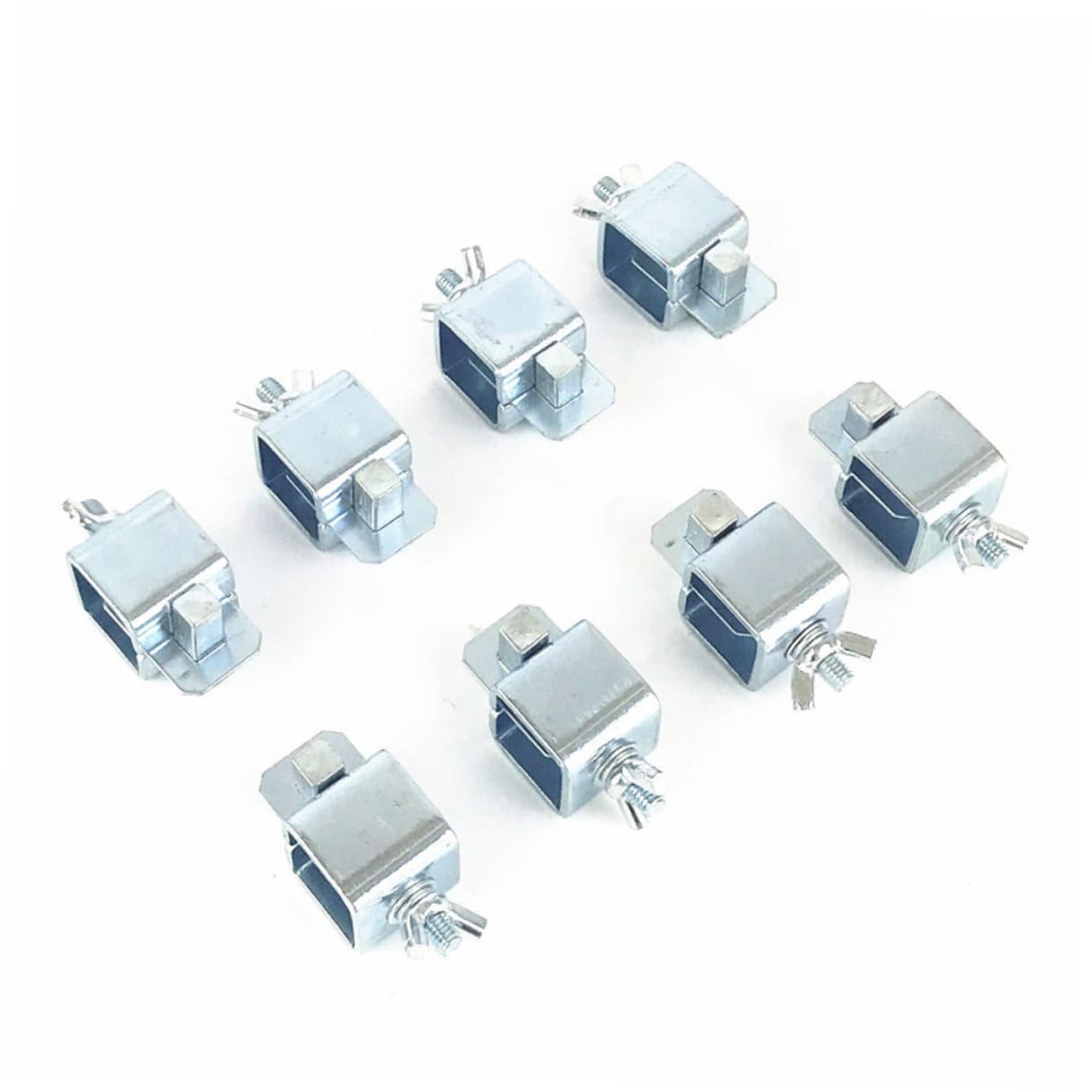 KONTONTY 8pcs Welding Clamps Welding Clips Pinch Weld Clamps Weld Panel Clamps Auto Welding Tools Magnetic Welding for Welding Locator Welding Soldering Clamp Silver