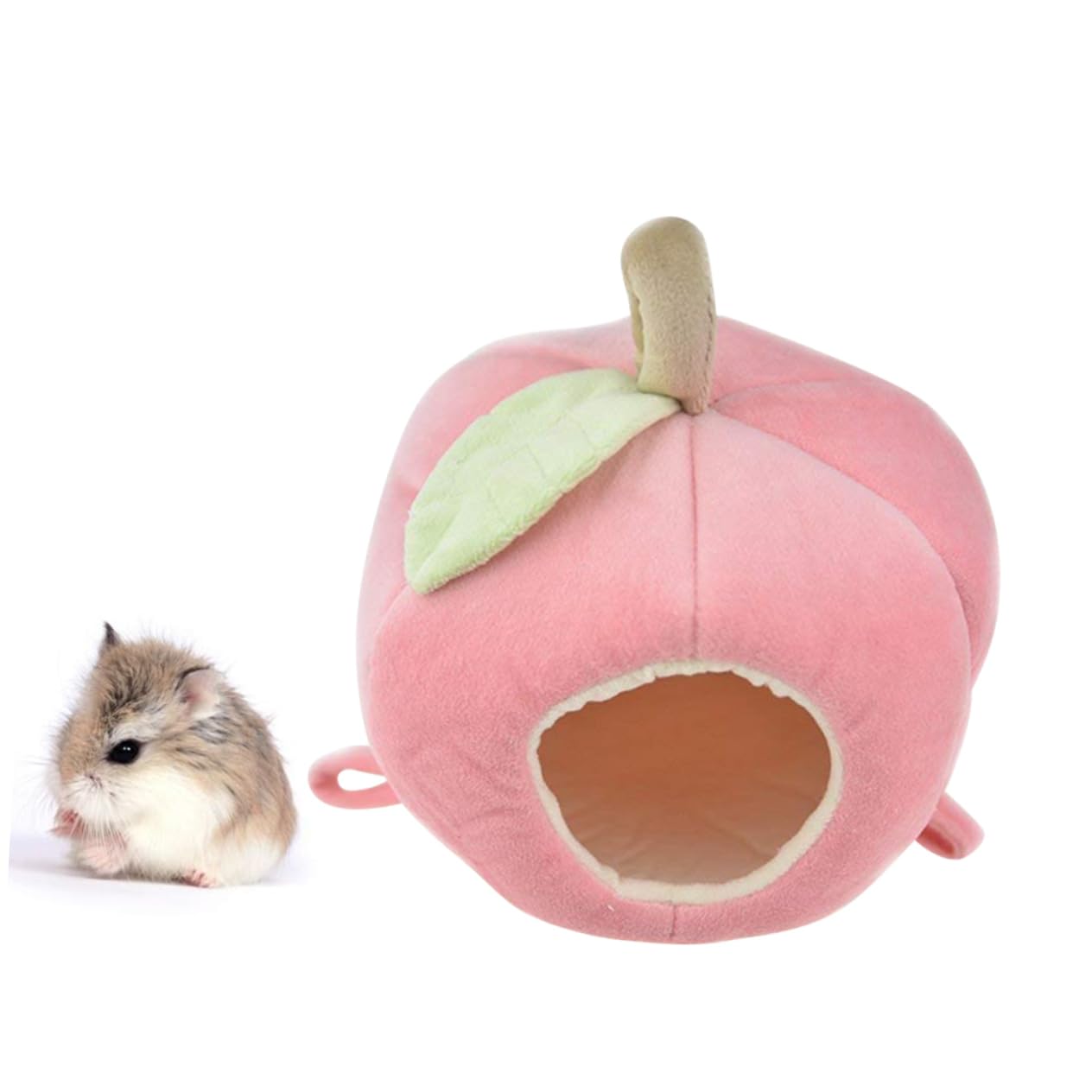 POPETPOP 2st Apfelförmiges Nest Apfelnest Klein Meerschweinchen-Nest