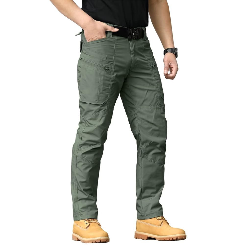 Amazon.com: NAVEKULL Men's Work Cargo Pants for Men Rip Stop