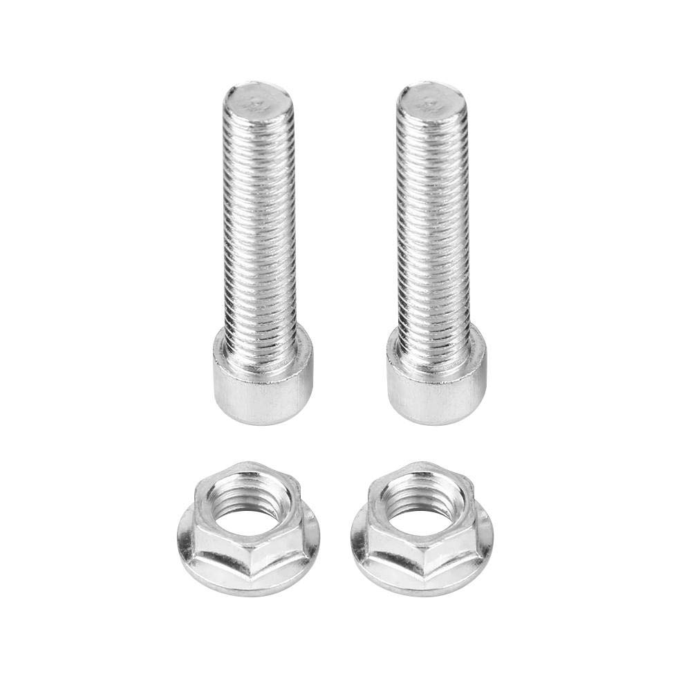 Rehausse Amortisseur Moto 5cm - 2 Pièces Élévateur Châssis Avec Vis, Alliage Aluminium Robuste
