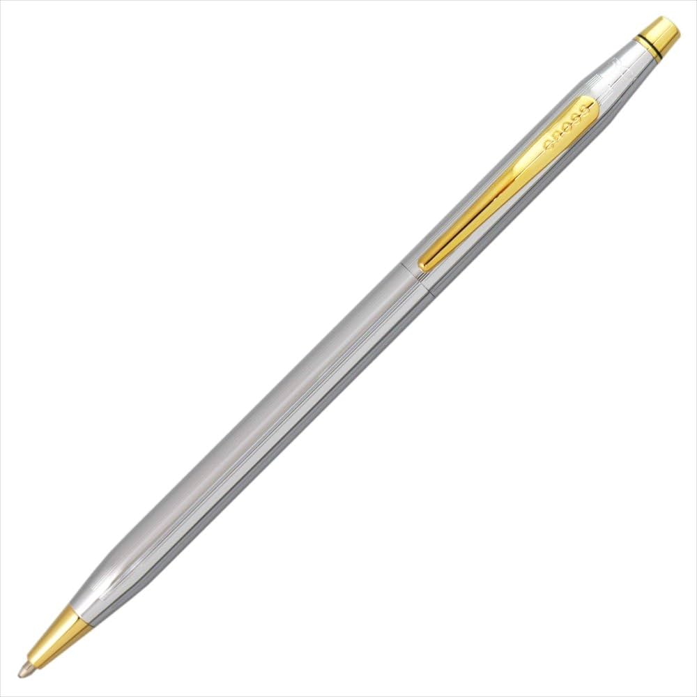 未開封品　クロス　クラシックセンチュリー　ゴールドPVD　ボール&シャープ0.7 即日出荷OK】CROSS（クロス） ボールペン クラシック