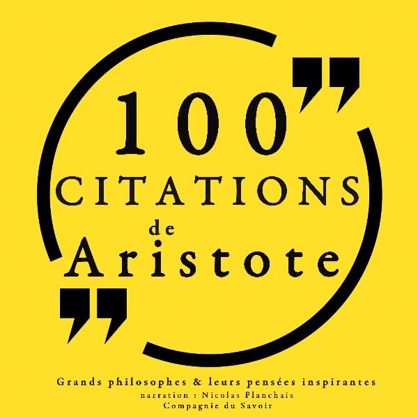 Cover art for 100 citations d'Aristote