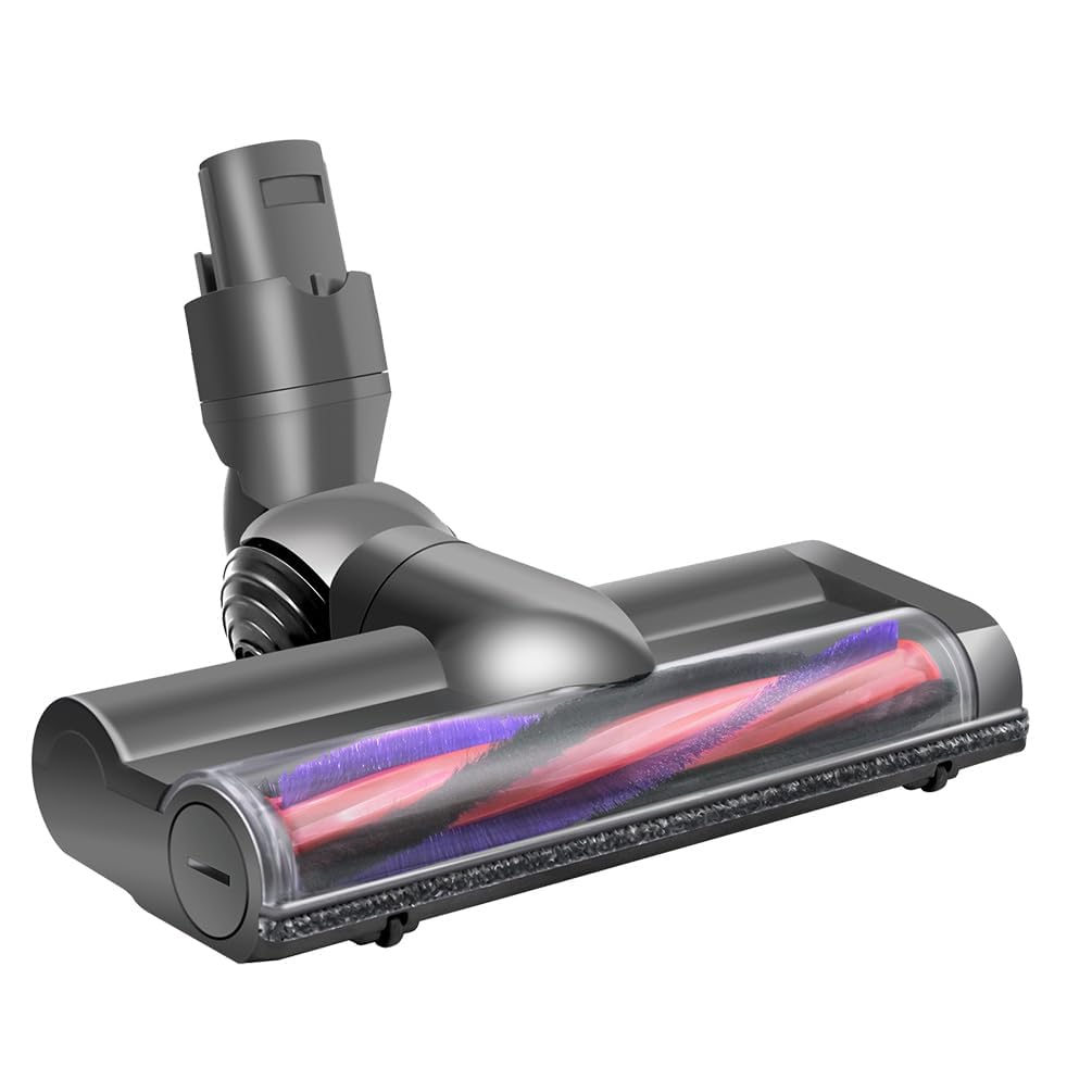 Cepillo eléctrico compatible con Dyson V6 DC58 DC59 DC62 DC72 DC74 SV04 SV06 SV09, piezas de repuesto de cabezal limpiador de accionamiento directo, boquilla de turbina para Dyson V6, cepillo turbo