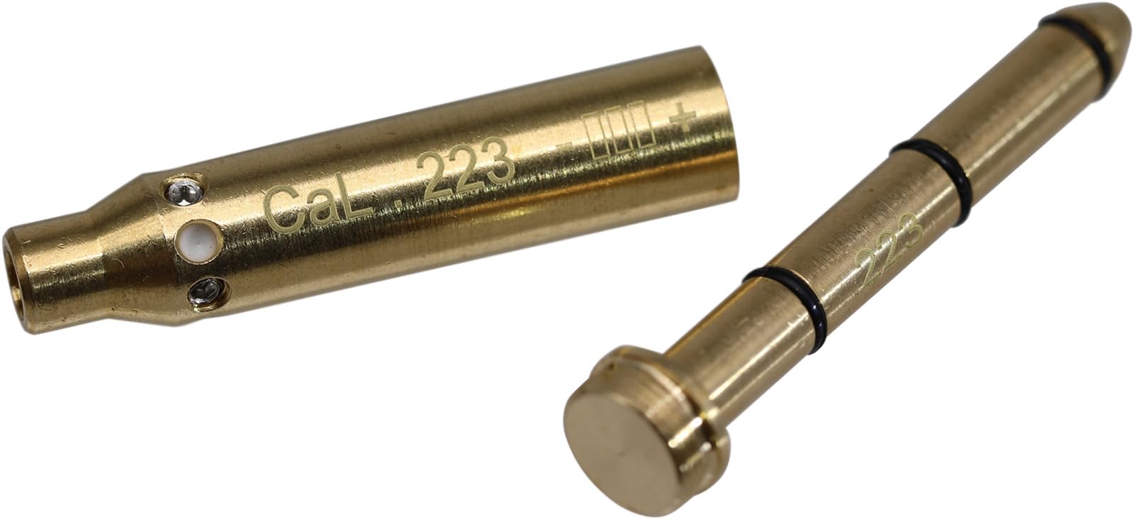 CaL.223 Cartuccia a punto rosso facile e precisa con puntale a canna terminale con 2 set di batterie