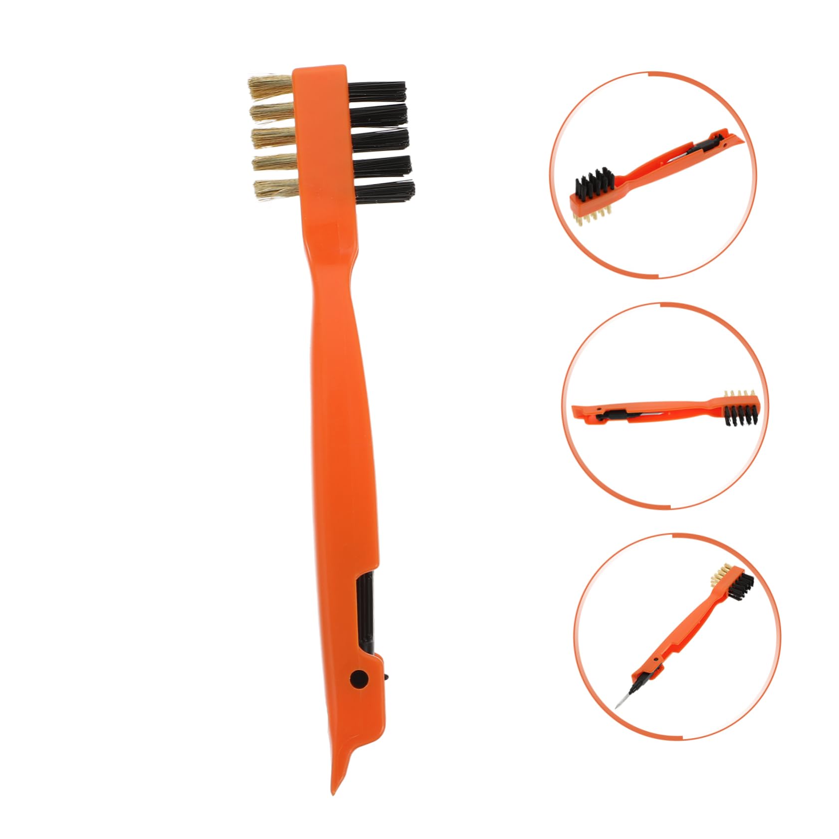 IWOWHERO Multi-Function Grease Removal Cleaning Brush Kitchen Scrubbers for Dishes Sink Cleaning Brush