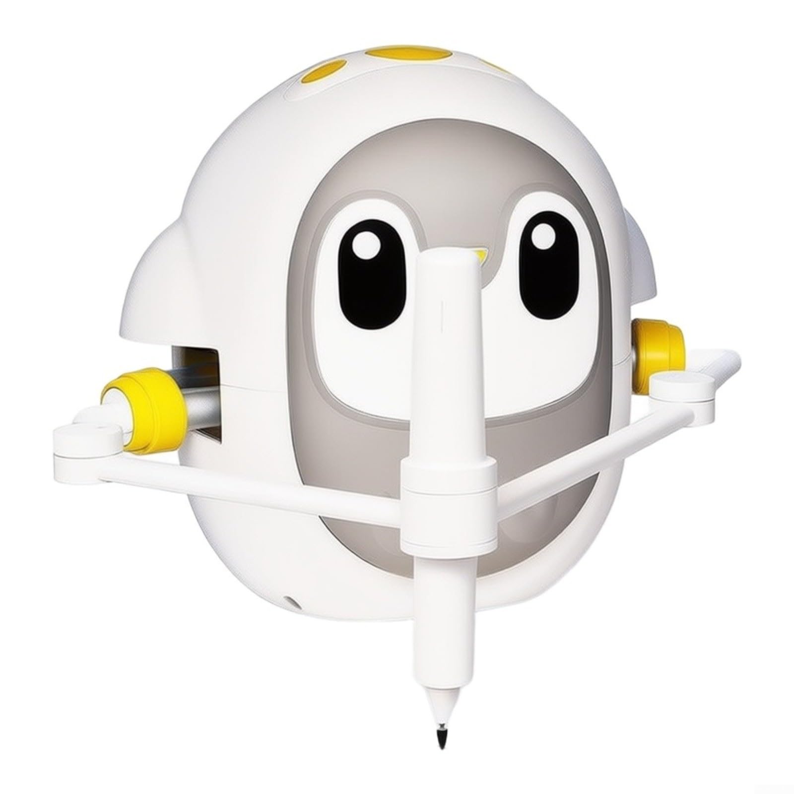 Robot de dibujo interactivo para niños, 200 tarjetas y bolígrafos | Robot de aprendizaje controlado por voz, juguete interactivo para colorear para niños, STEM juguete tecnología e ingeniería