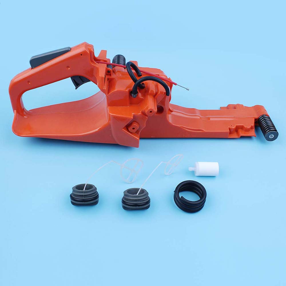 Kit de línea de filtro de tapa de montaje de manija trasera de tanque de combustible de Gas for repuestos de motosierra hus-qva-rna 362 365 371 372 372XP