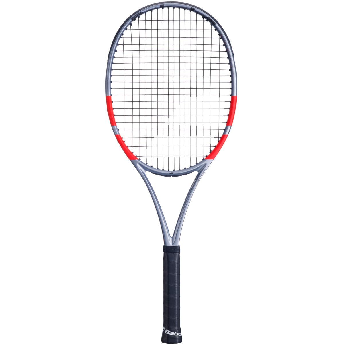 Babolat Pure Strike 100 16x20 4th Gen Tennis Racquet (Carbon Grey) - Strung with 16g Babolat Syn Gut at Mid-Range Tension