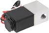 12V DC Solenoid Valve 2-Way Small Direct Acting High Flow Normal Close Water Air Petroleum Gas for Solar Heater Garden Sprinkler Infrared Sensor Cleaner