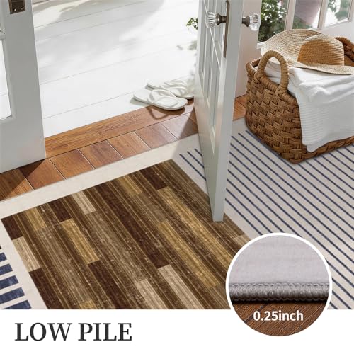 Tapete decorativo beige marrón 5x7 pulgadas YIHOUSE miniatura 4