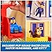 Paw Patrol: Pup Squad, Search & Rescue HQ Playset with Chase Pup Squad Racer, Humdinger Action Figure & Kitty Pal, Kids Toys for Boys & Girls Ages 3+